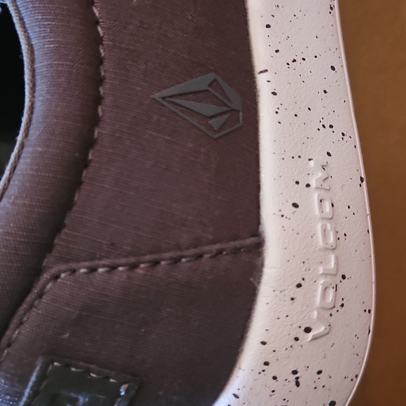 New! Volcom Women's Durable Gray Canvas Casual Composite Toe Work Shoes. Size 7W - Picture 10 of 11